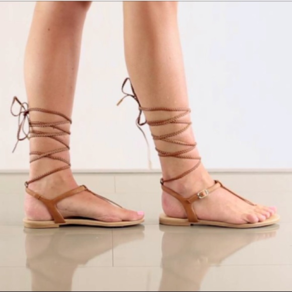 Brown Gladiator Sandals